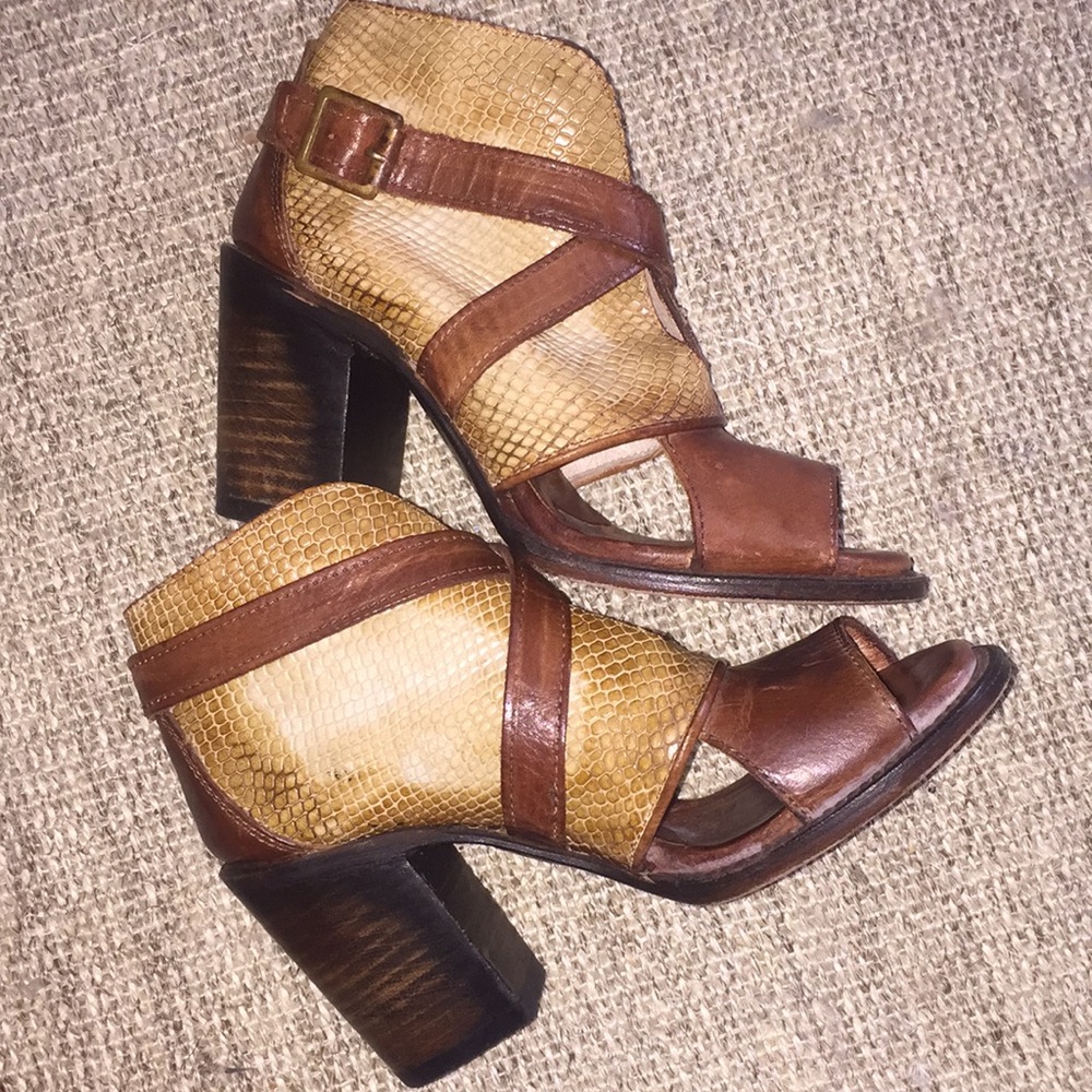 Freebird by Steven open toed booties